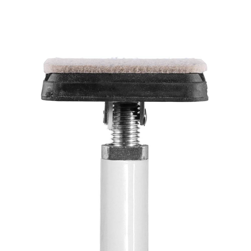 Spannstange für Schutznetze 160 - 290 cm (weiß) inkl. Pads