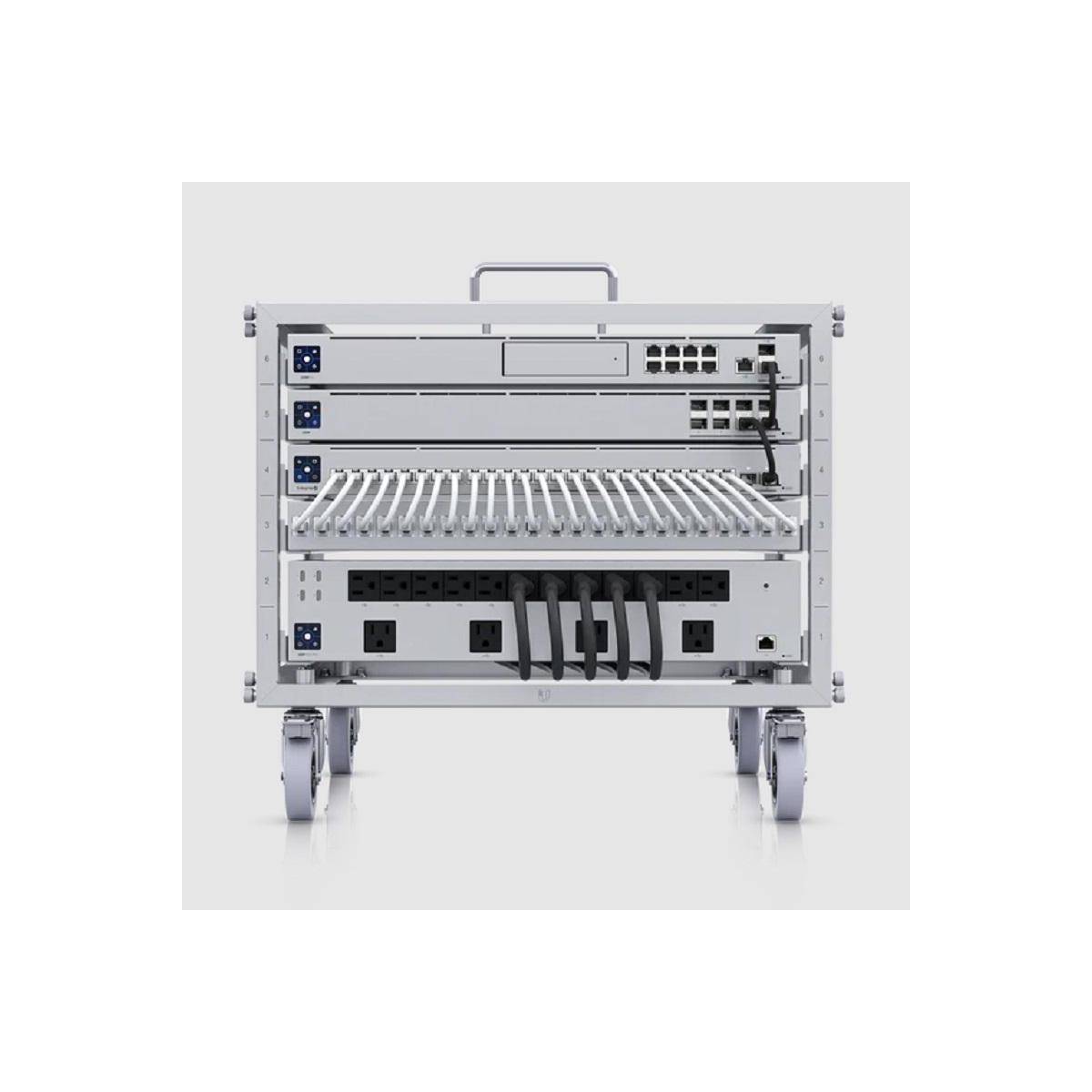 U-RACK-6U-TL - Werkzeugloses Mini-Rack, <br>6U-Größe