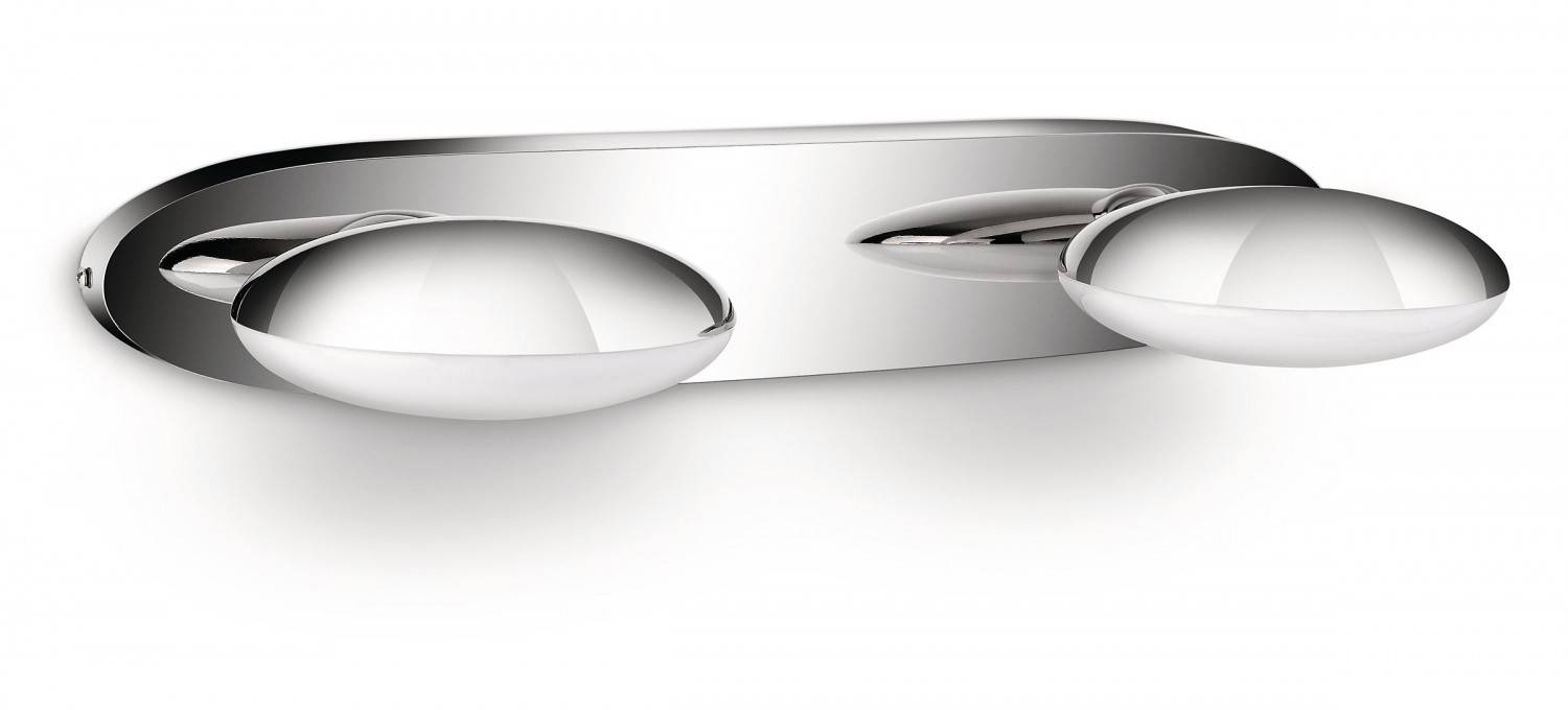 Philips myBathroom LED Wandleuchte Hotstone Chrom 350lm IP44 Diffus