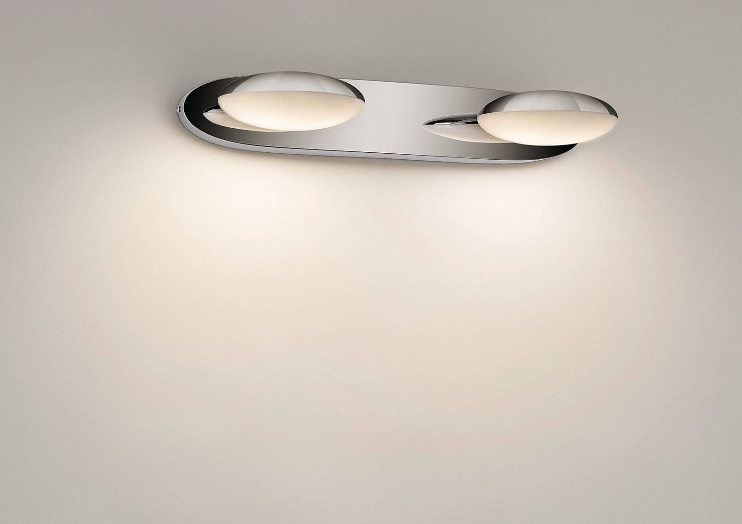 Philips myBathroom LED Wandleuchte Hotstone Chrom 350lm IP44 Diffus