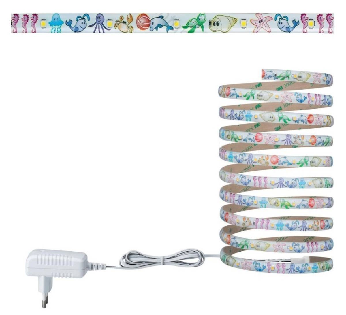 LED Strip Set 3m Metall Kunststoff 2700K 270lm 7,2W Deko Selbstklebend