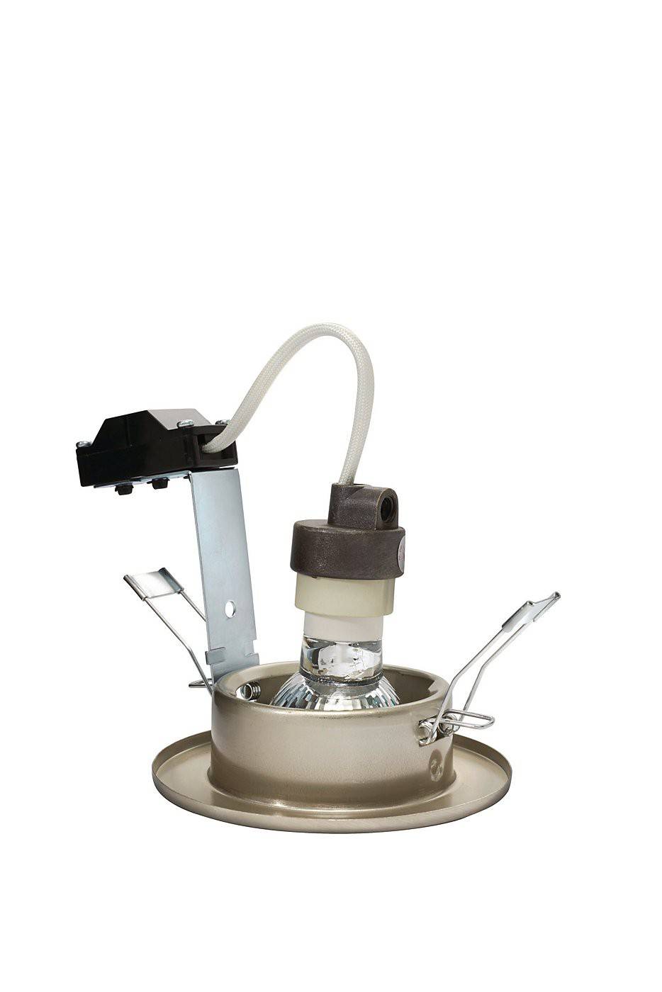 Halogen 3er Einbauset Badezimmerleuchte Metall Chrom Schwenkbar