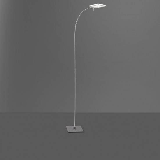 Wofi LED Laurids Steh-/Standleuchte 11,2W Metall Nickel Matt 780lm 141,5cm