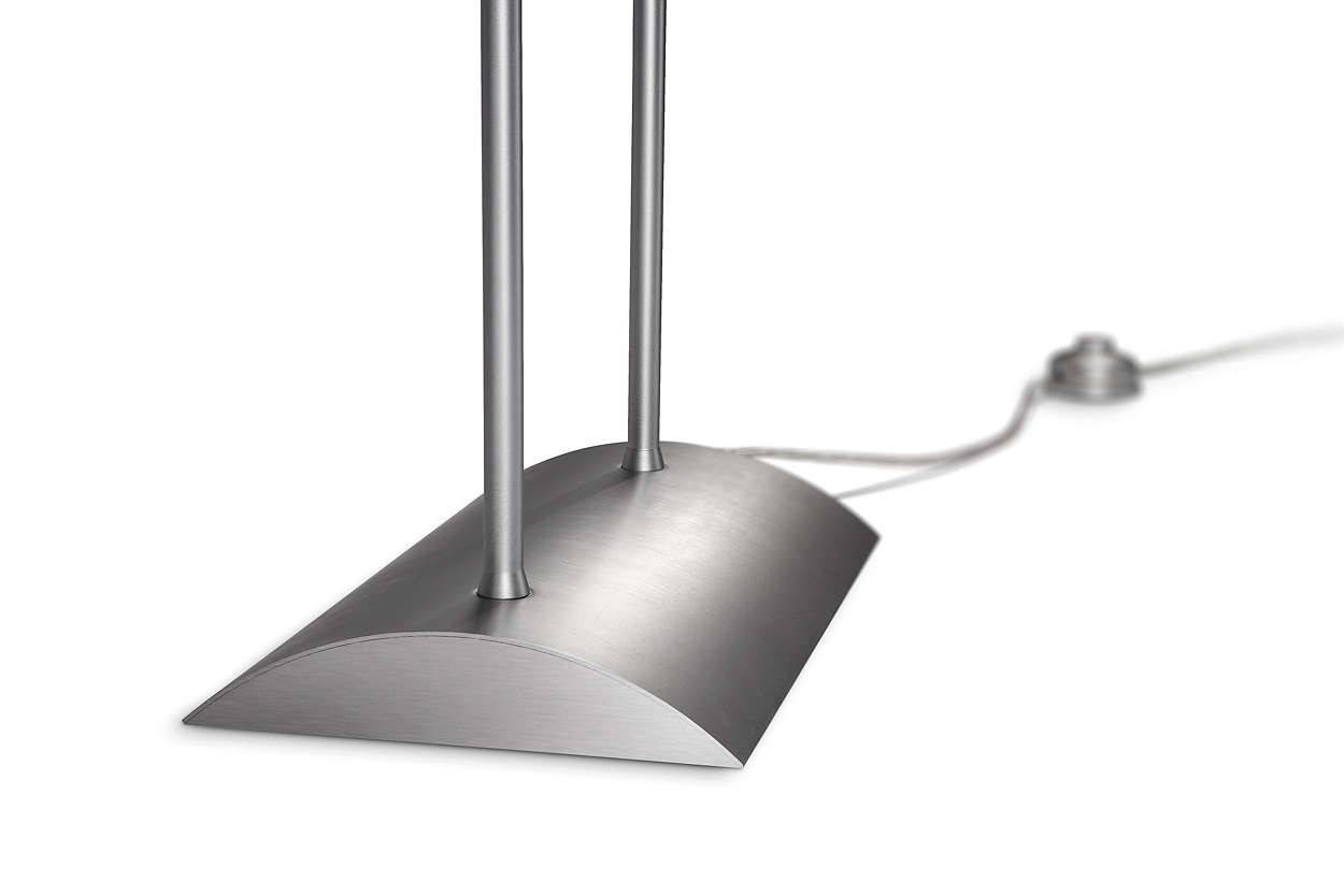 Bodenleuchte Energiesparleuchte Fluter Standleuchte Alu