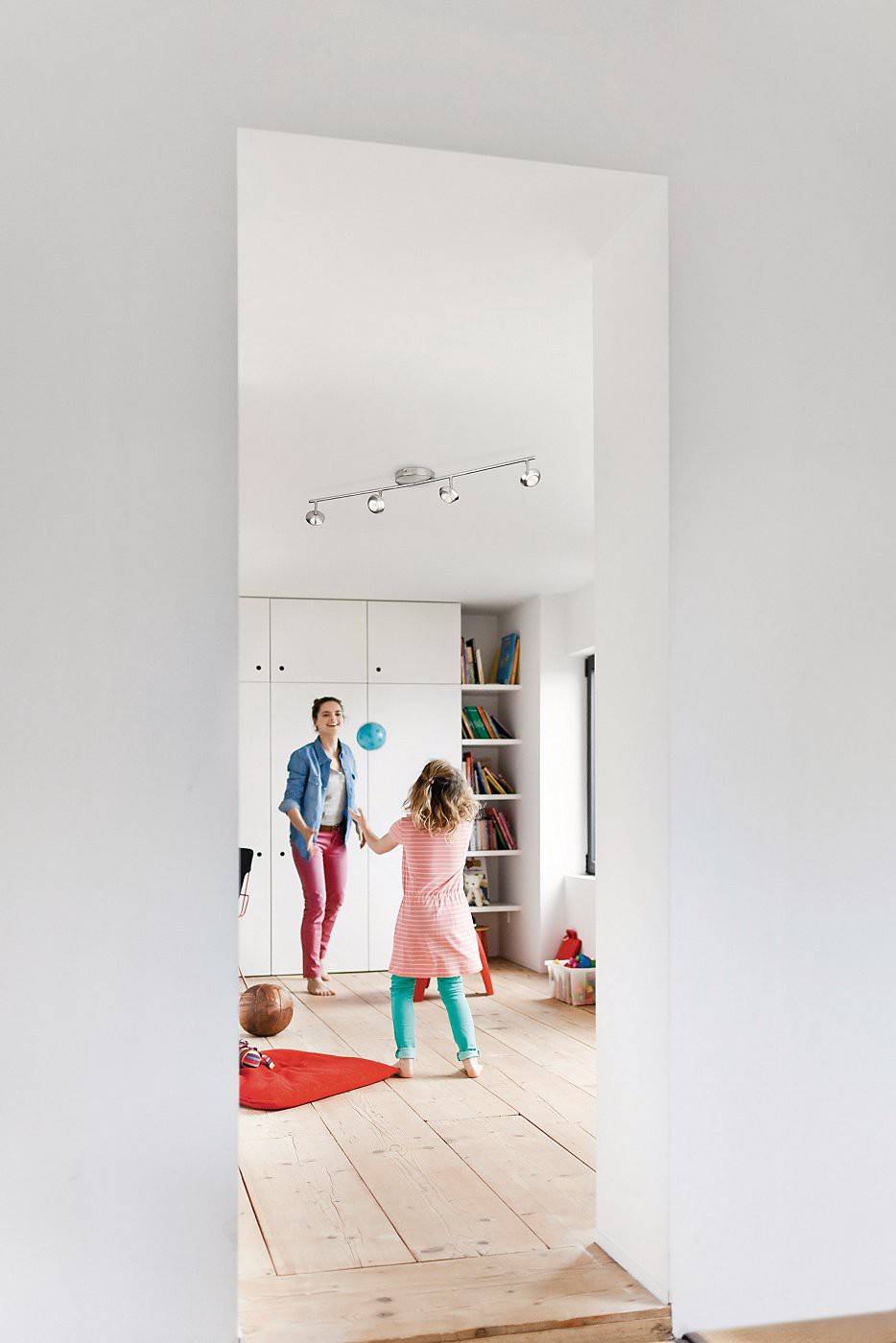 Philips PowerLED Spotleiste 4x 4W 230lm Strahler Deckenlampe Schwenkbar Drehbar