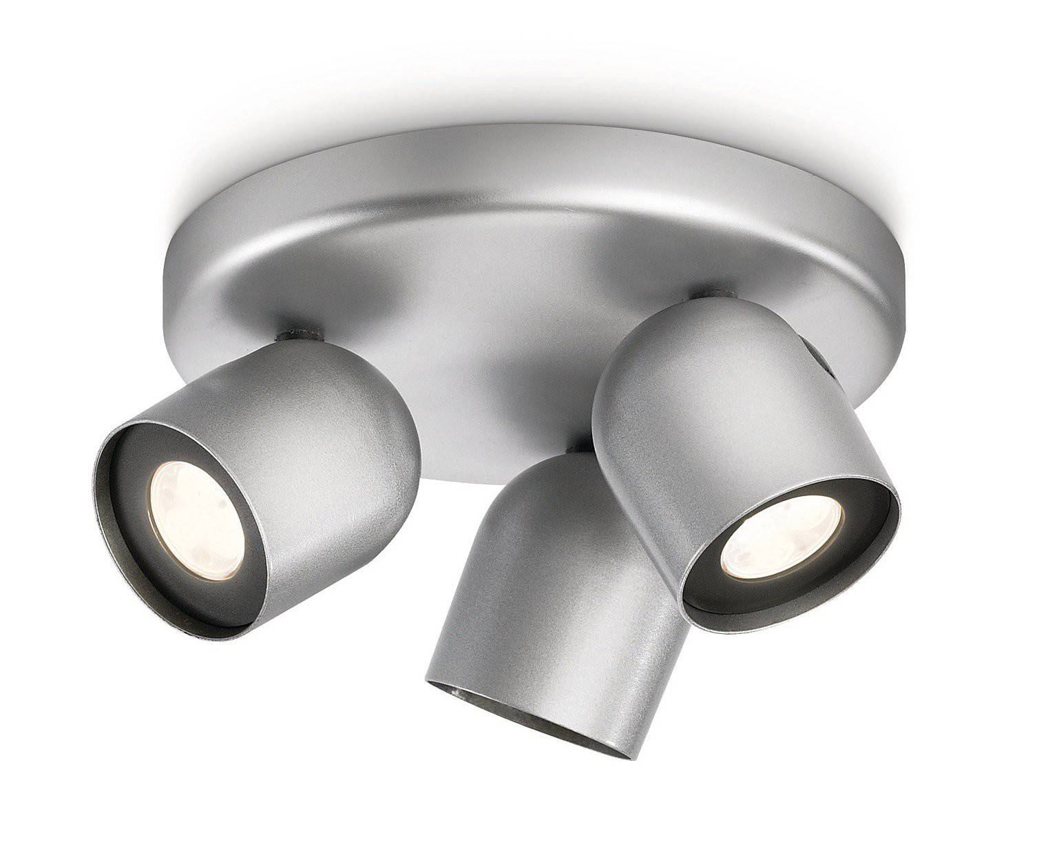 Philips Ledino Spot Zesta LED Deckenleuchte 3x LED 880lm Strahler Aluminium