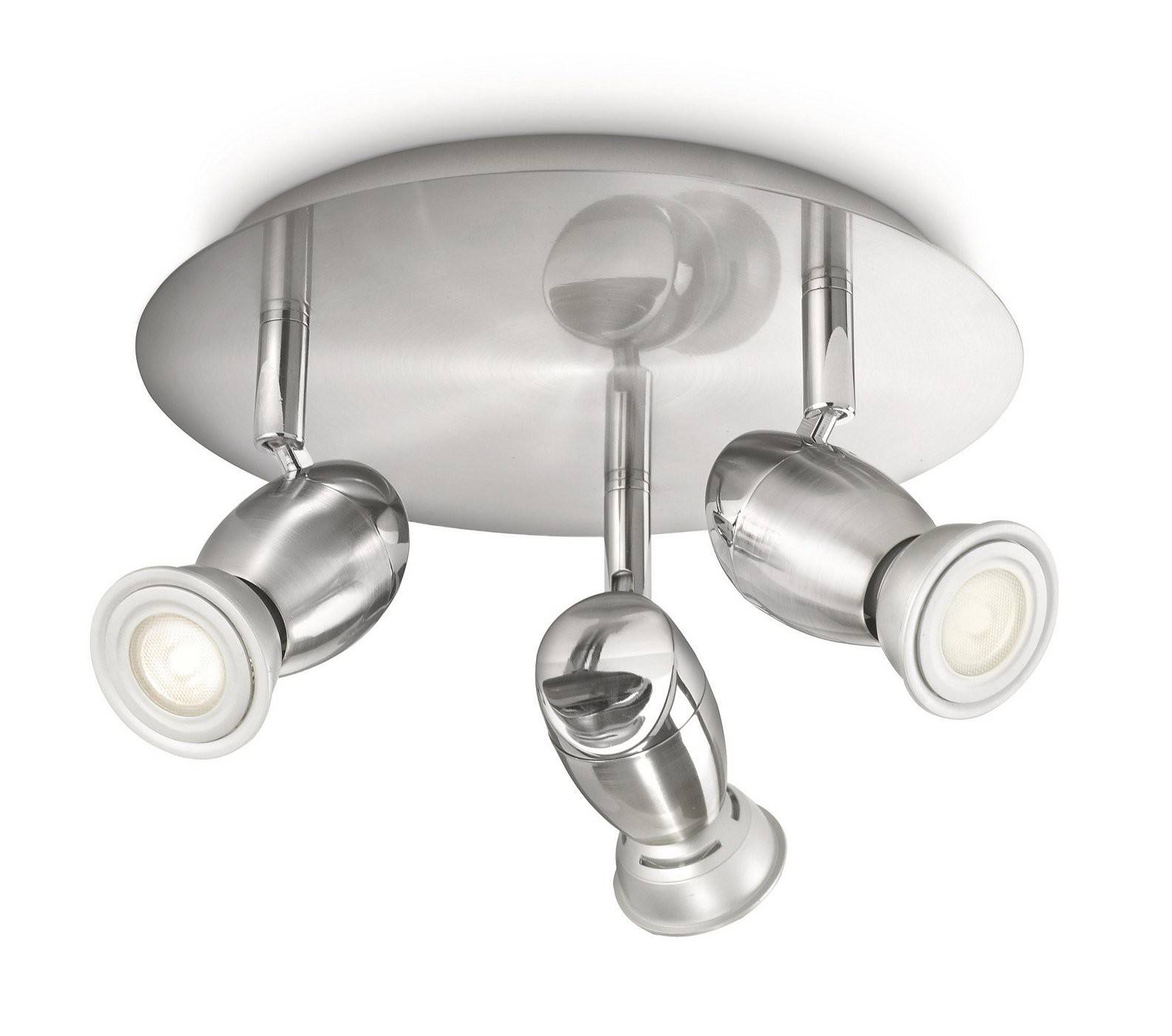 Philips myLiving Spot Chestnut LED Strahler Deckenleuchte 3x GU10 LED 165lm