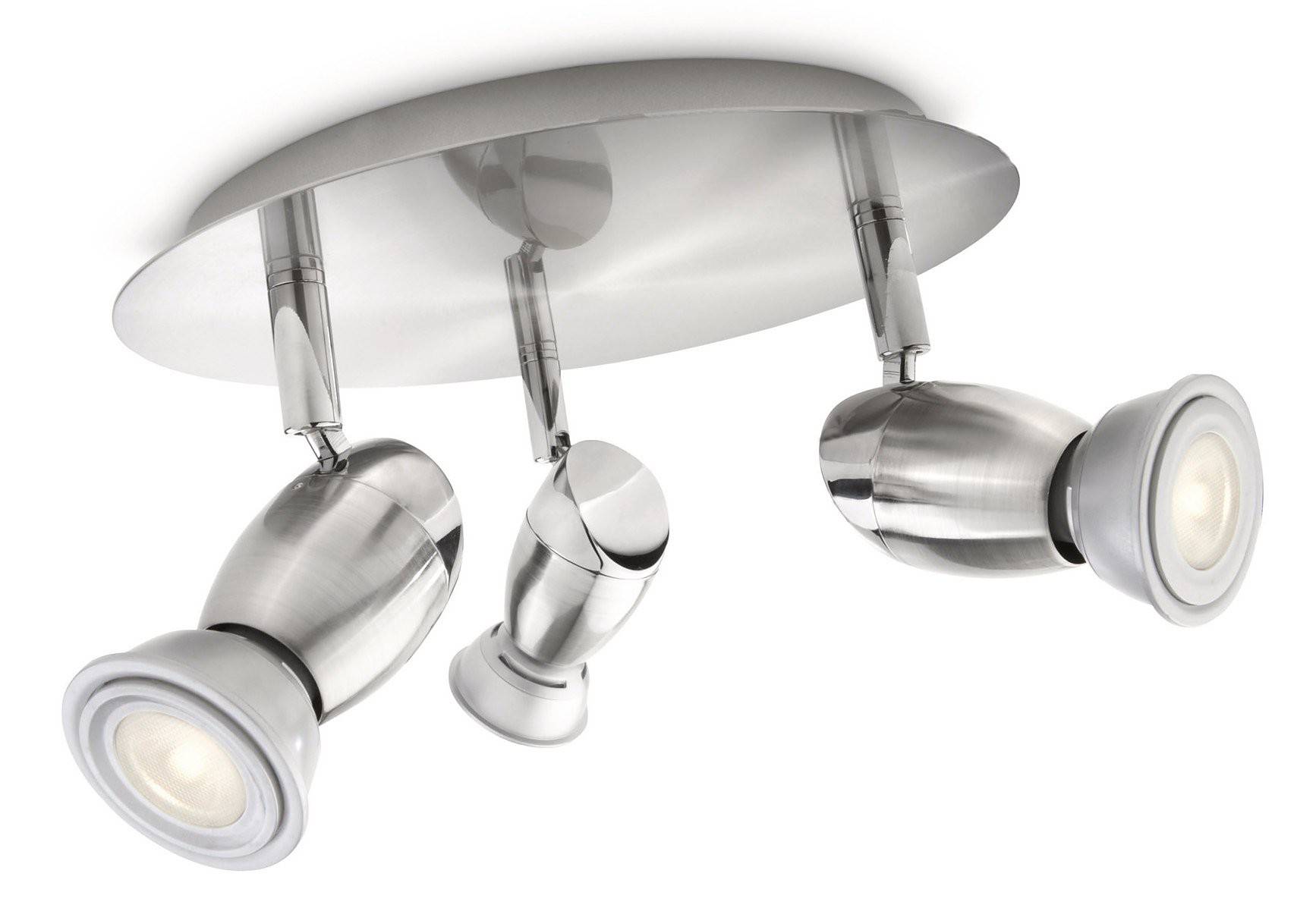 Philips myLiving Spot Chestnut LED Strahler Deckenleuchte 3x GU10 LED 165lm