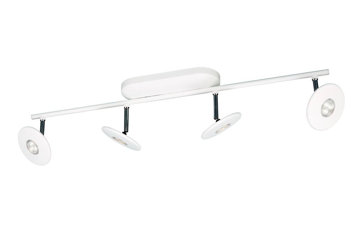 Philips Deckenleuchte Kavo 4x 7,5W LED Warmweiss Deckenspot 25.000h 2700K