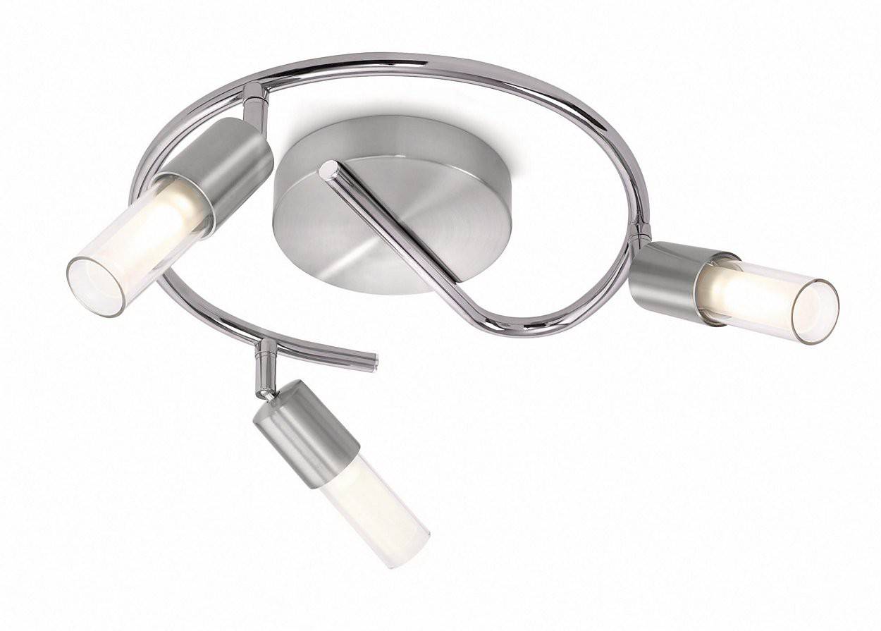 Philips LED Spotrondell Pilaster Spot Deckenleuchte Strahler 3x 3W 410lm EEK A