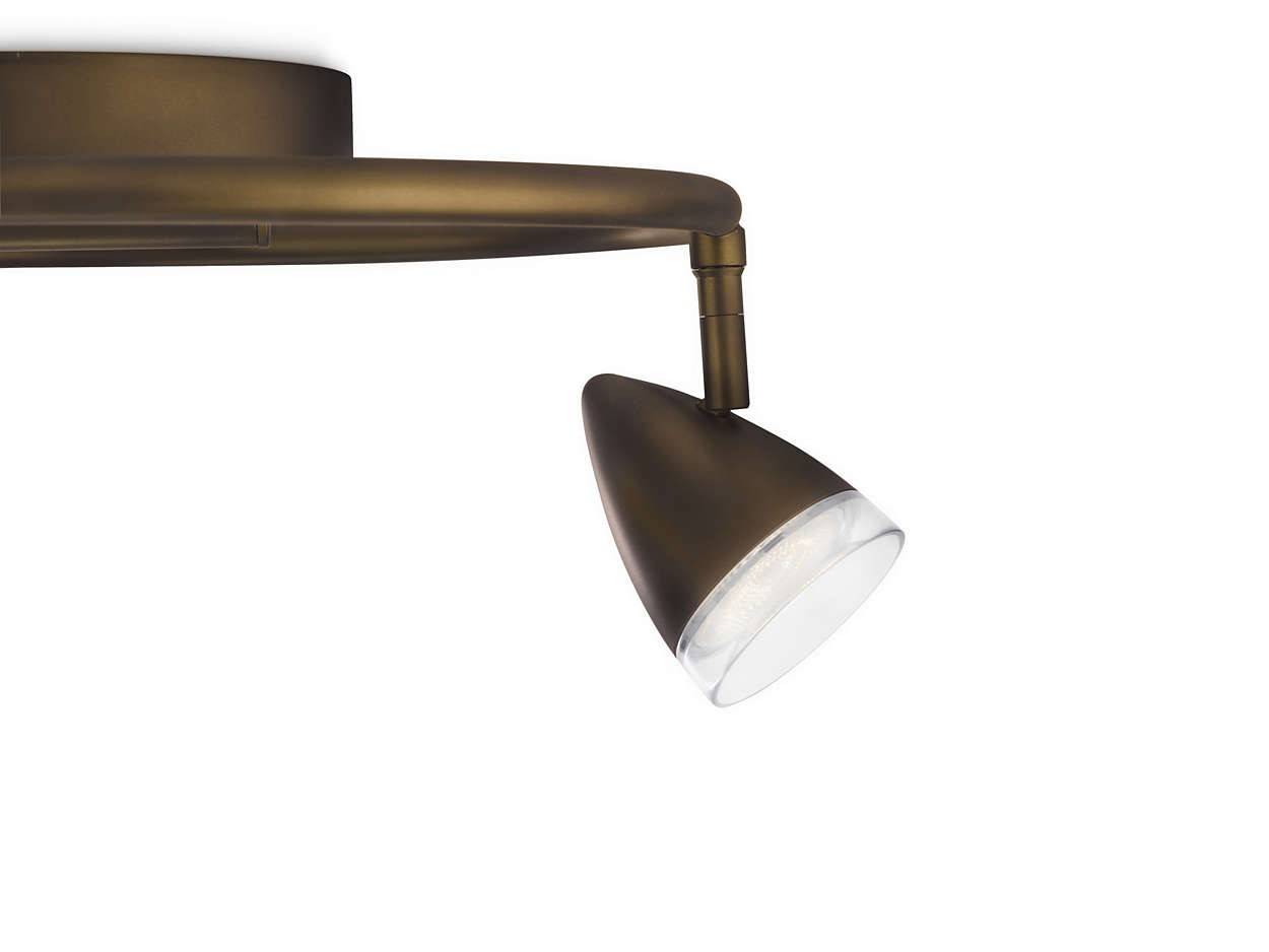 Philips myLiving Maple Spot Deckenleuchte LED Leuchte Spotrondell 53219-06-16