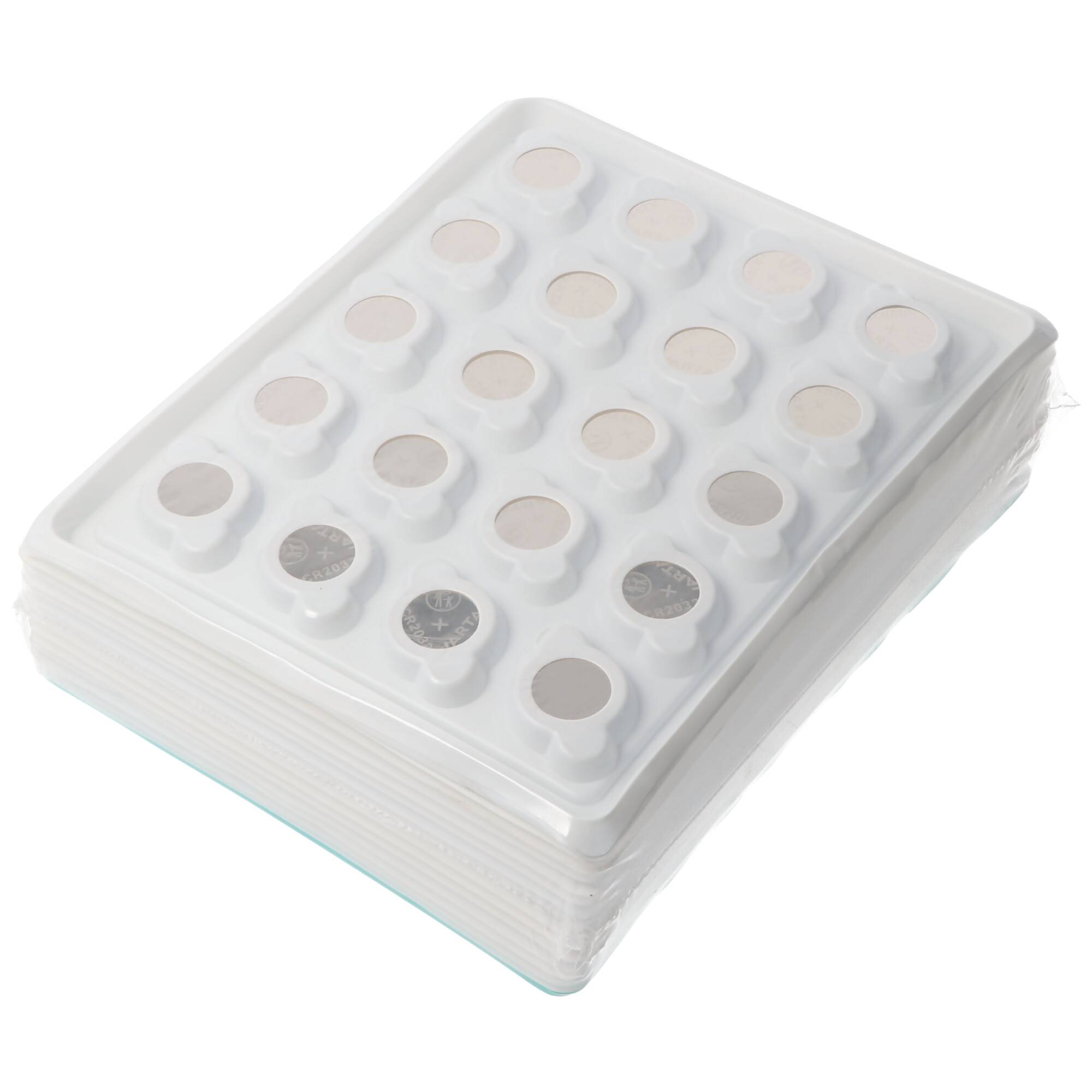 320 Stück einzelne Varta CR2032 Lithium Batterien in 20er Tray Verpackung zum entnehmen, Großpackung