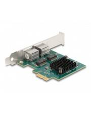 Delock PCI Express x1 Karte zu 2 x RJ45 Gigabit LAN BCM