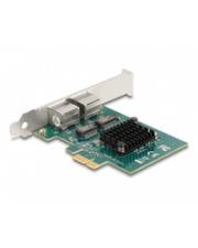 Delock PCI Express x1 Karte zu 2 x RJ45 Gigabit LAN BCM