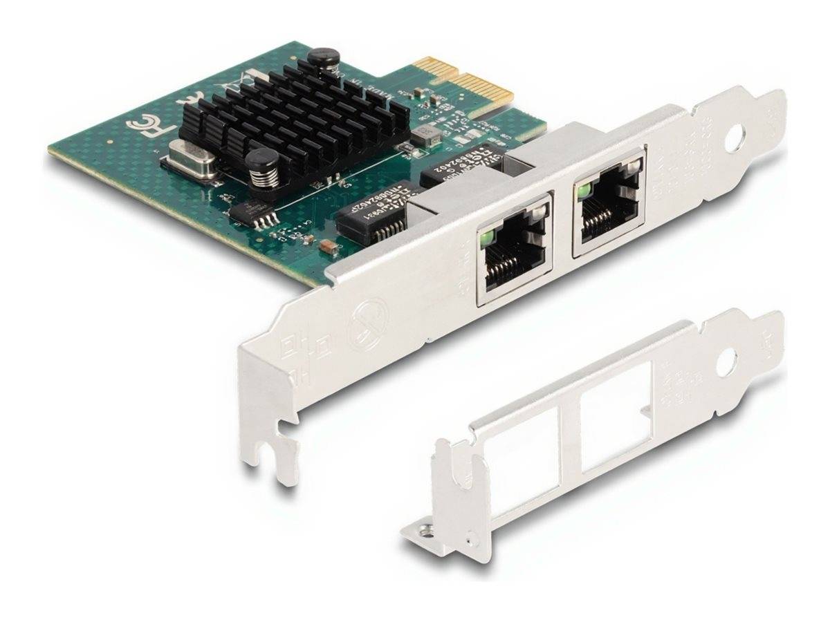 Delock - Netzwerkadapter - PCIe 2.0 Low-Profile