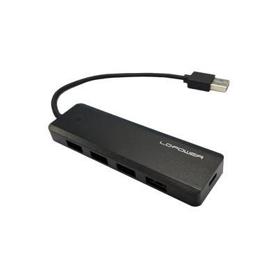 LC-Power LC-HUB-U3-4-V2 USB 3.2 Gen.1x1 4-port USB-Hub Eingabe / Ausgabe Dockingstations und Hubs