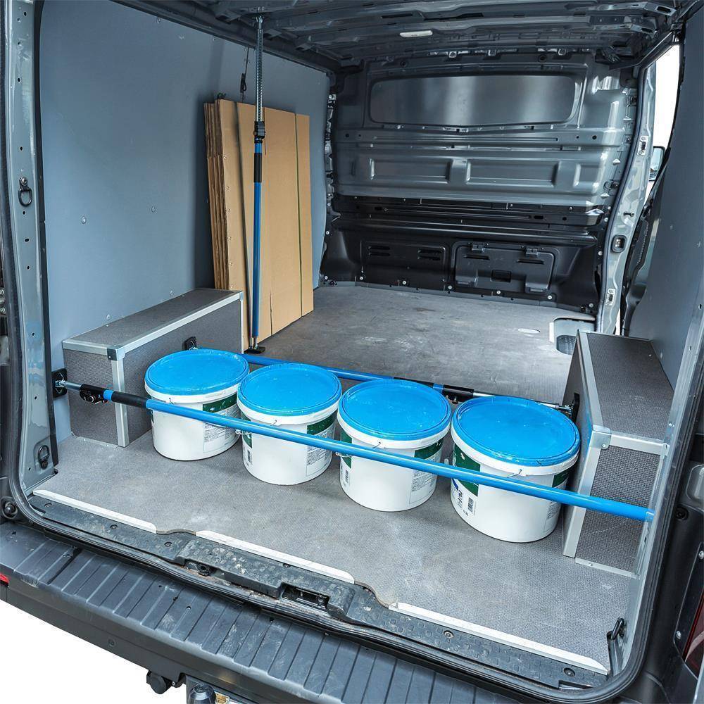 Ladungssicherung aus Stahl 101 - 175 cm (blau) AB-175