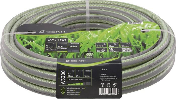 Wasserschlauch WS300 L.25m ID 13mm AD 16,3mm Rl.GEKA