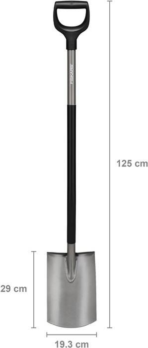 Gärtnerspaten rund,m.D-Griff STA FISKARS