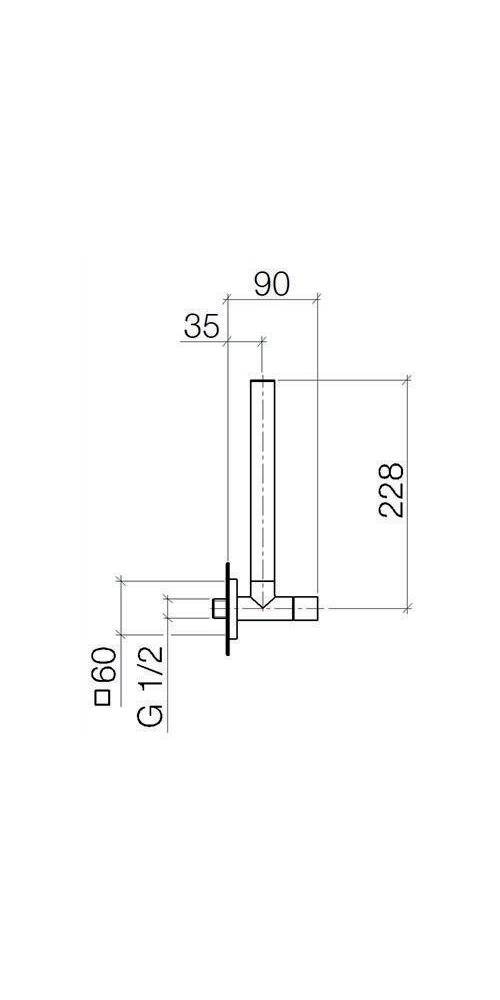 Dornbracht Dornb Eckventil 1/2Zoll chrom