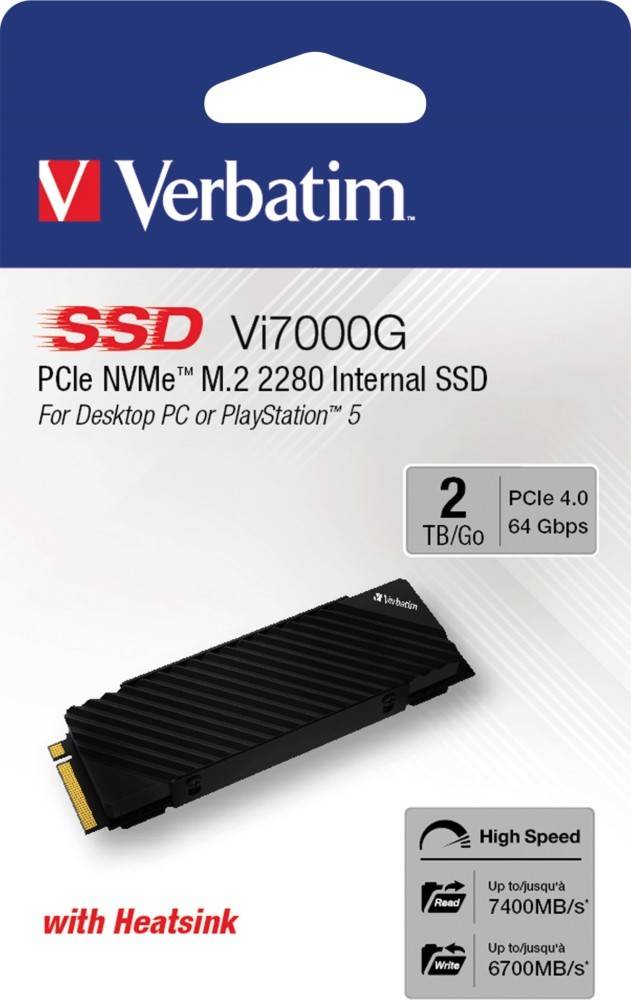 2 Stk. Verbatim SSD 2TB PCIe VERBATIM 49368
