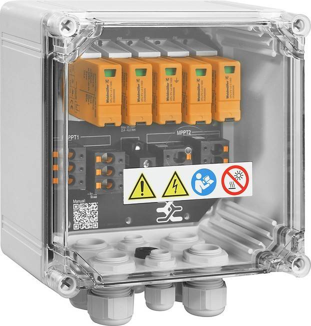 Weidmüller Generatoranschlusskasten PVNDC2IN #2866320000