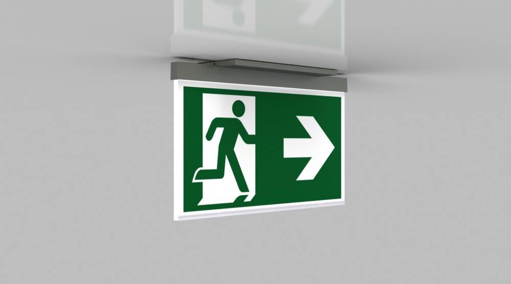 RP-Technik LED-Rettungszeichenleuchte AGC001SC-E