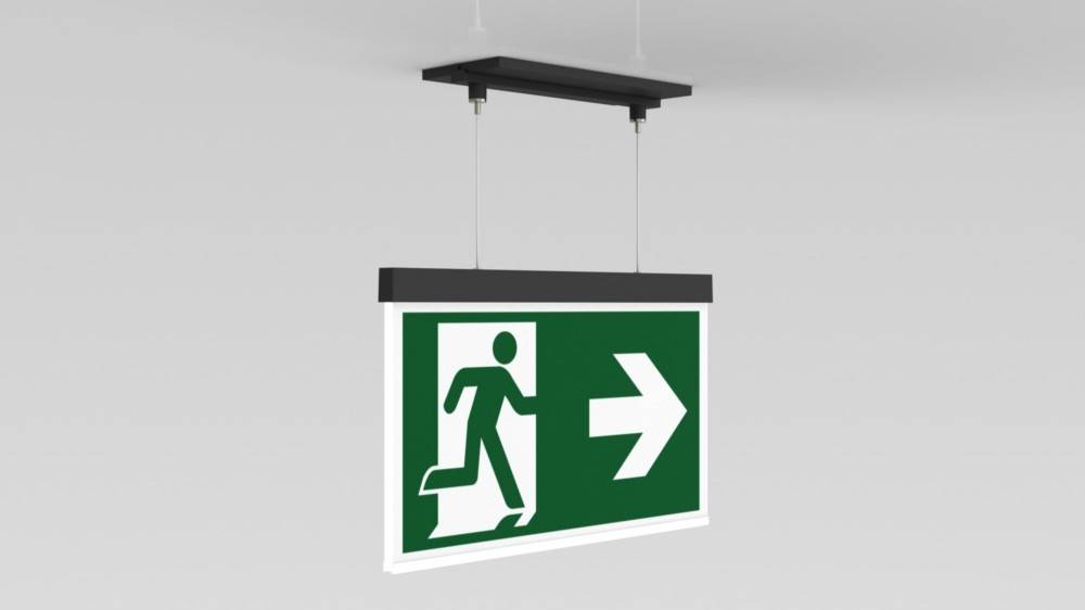 RP-Technik LED-Rettungszeichenleuchte AGCC008SC-AZ