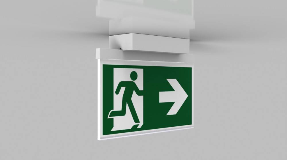 RP-Technik LED-Rettungszeichenleuchte AGD003SC