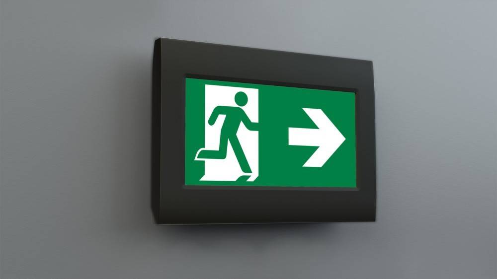 RP-Technik LED-Rettungszeichenleuchte FMWT009ML-AZ