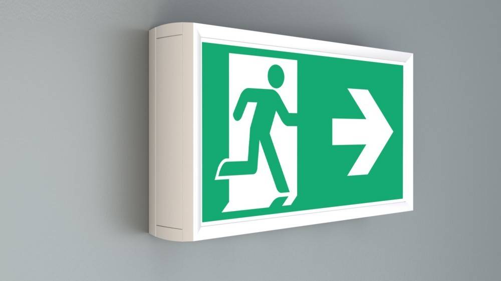 RP-Technik LED-Rettungszeichenleuchte KLU411SC