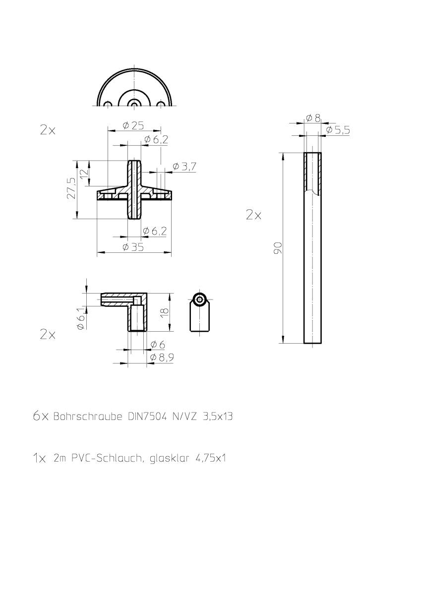 Alre-it Anschluss-Set JZ-06/1