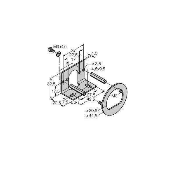 Turck Montageset PK-N-MZ-001