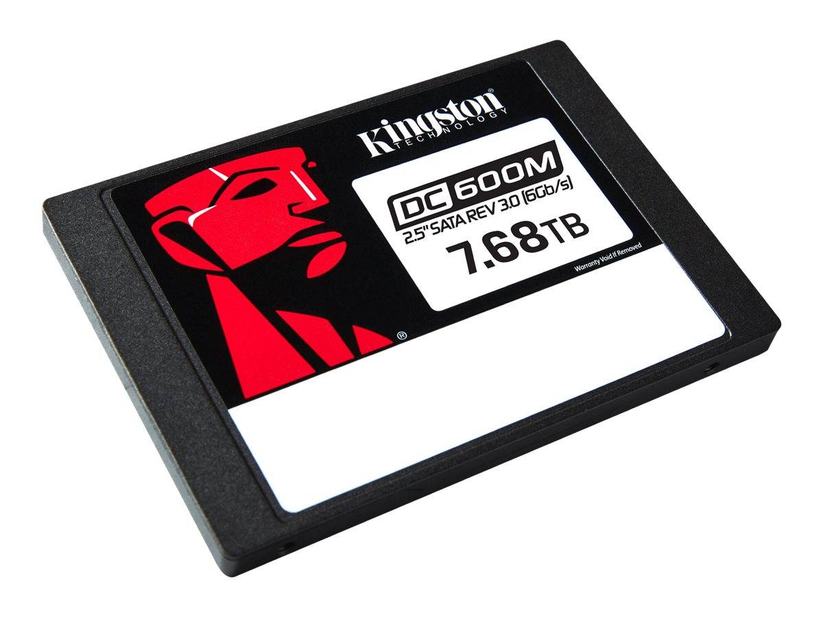Kingston DC600M - SSD - Mixed Use - 7.68 TB - intern - 2.5"" (6.4 cm)