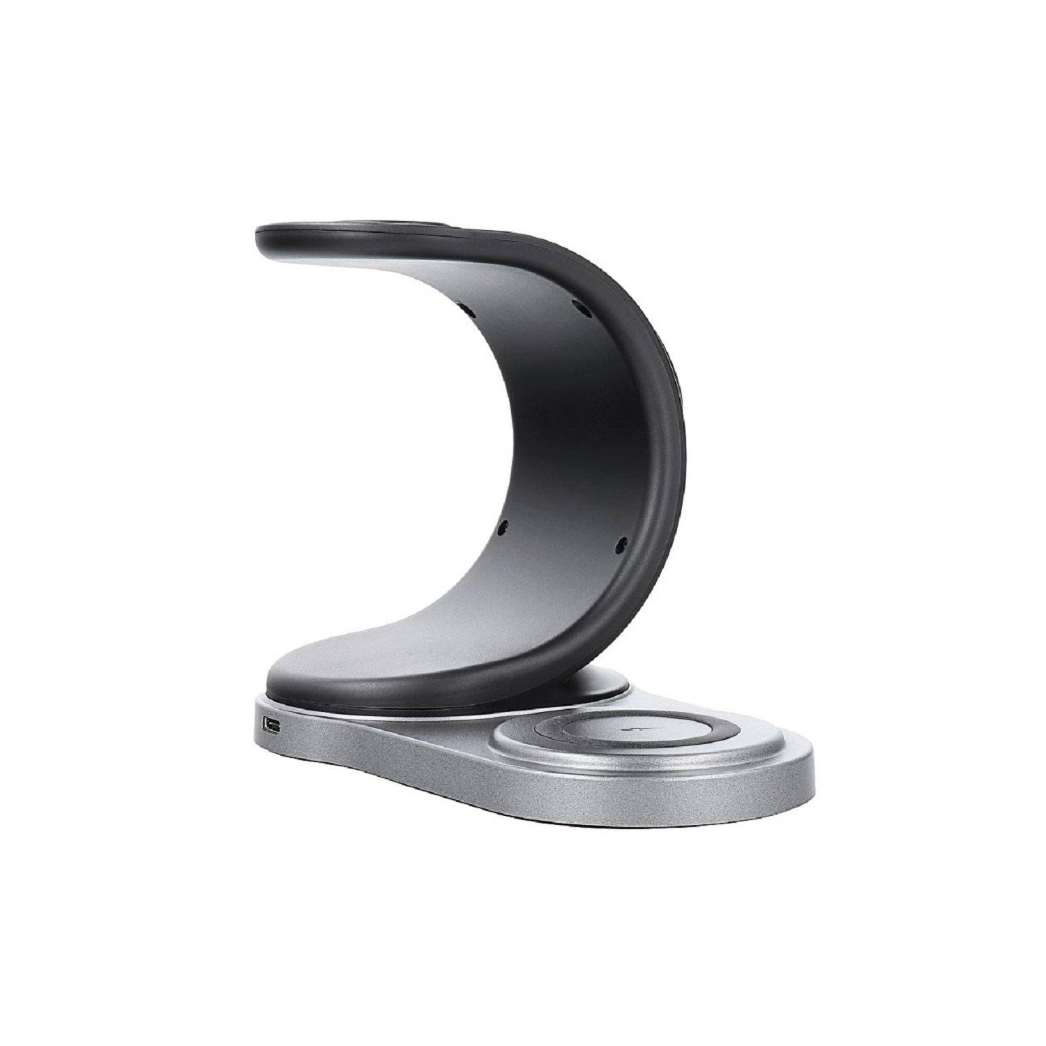 FORCELL Wireless drahtloses Ladegerät 3in115W Segel Mag Ladegerät Unterstützung MagSafe Schwarz