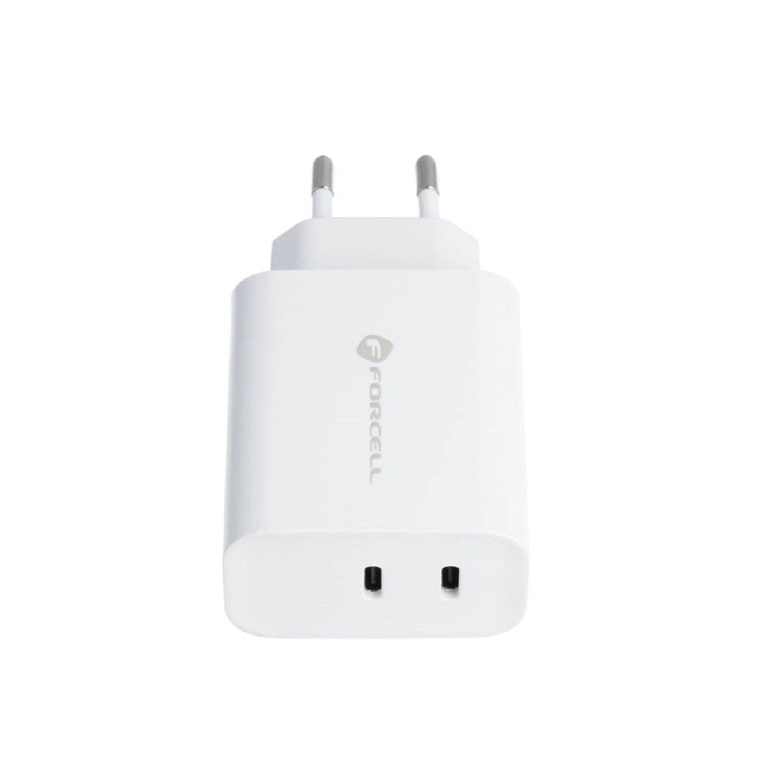 Forcell NETZ-Ladegerät mit USB Typ C - 3A 35W Anschluss mit PD und Quick Charge 4.0 Ladefunktion