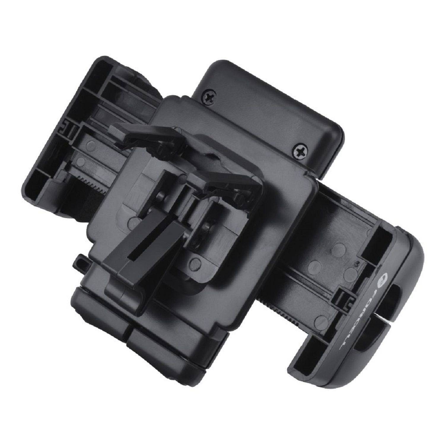 FORCELL Autohalterung KFZ-Halterung GSM (REGULAR) Handyhalterung für das Lüftungsgitter Schwarz