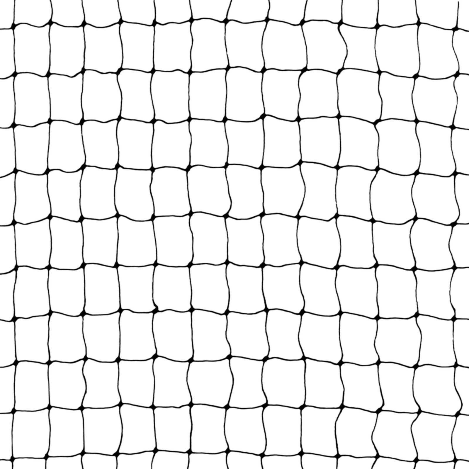 Set - Katzenschutznetz Schwarz 3x3 m + 2 Teleskopstützen Blau 101-175 cm