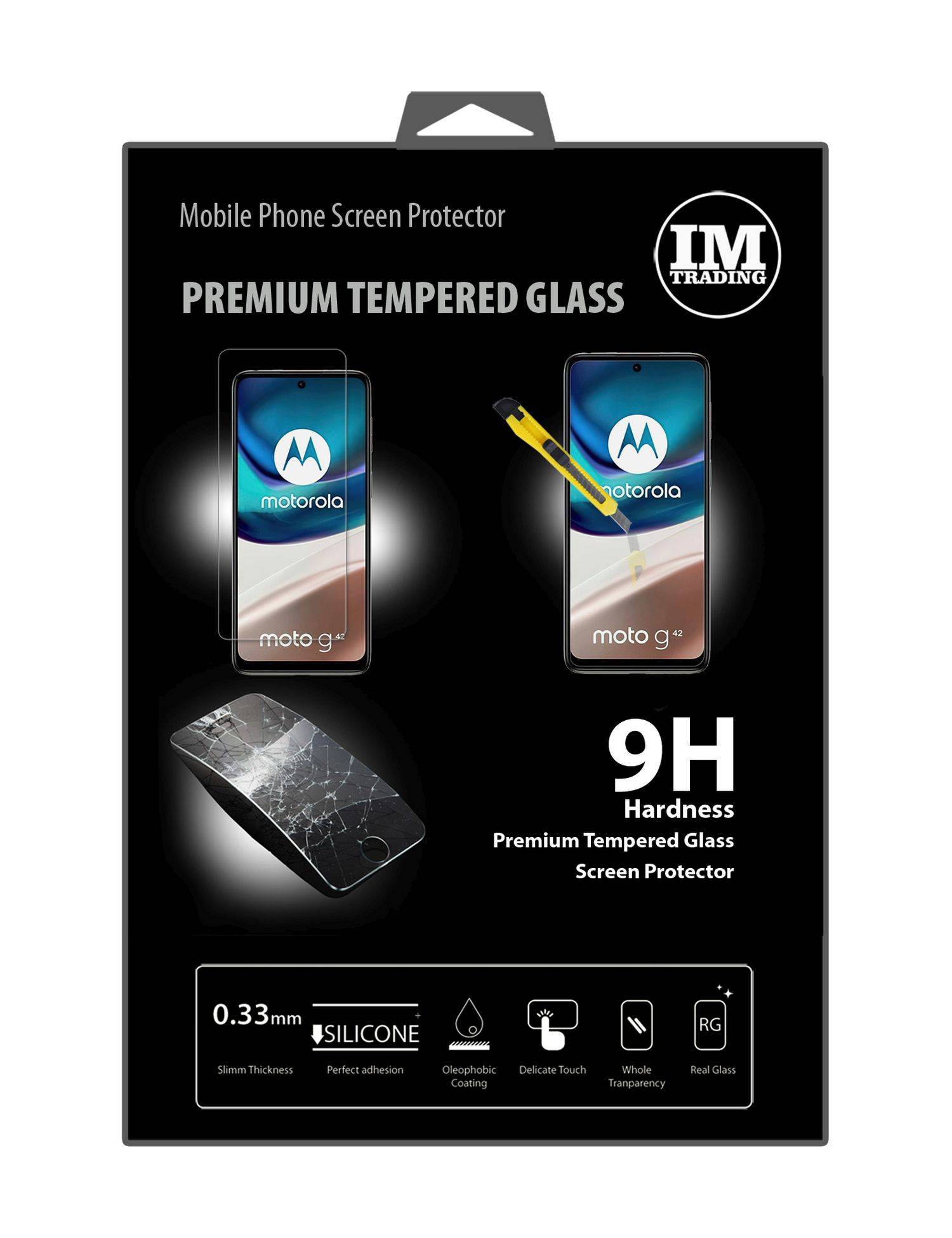3X Schutzglas 9H kompatibel mit Motorola Moto G32 / G62 5G Displayschutzfolie Schutzfolie Passgenau Glas