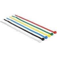 Delock Kabelbinder farbig L 200 x B 3,6 mm 100 Stück (18626)