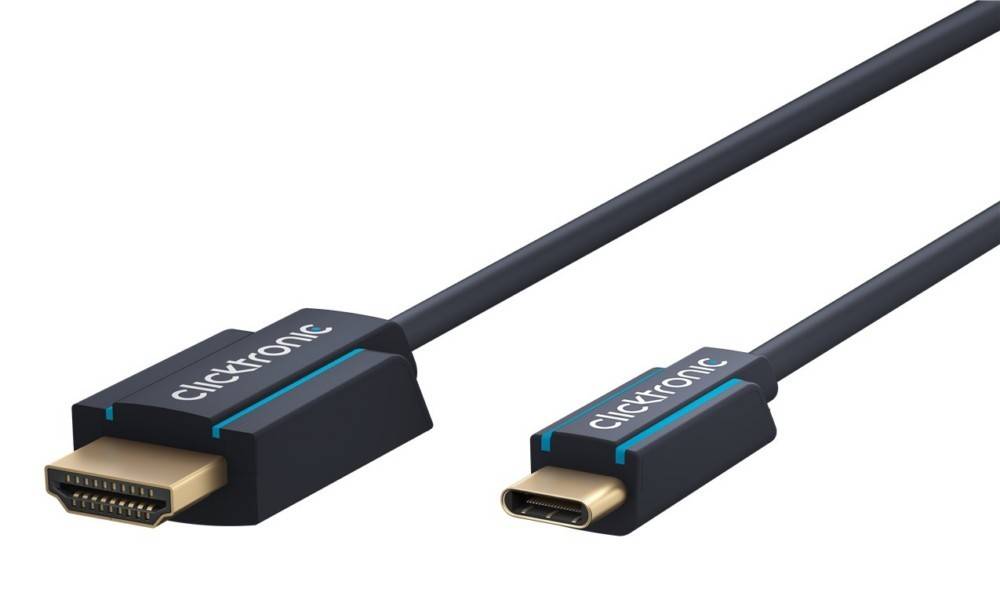 Clicktronic USB-C/HDMI-Adapterkabel 44929