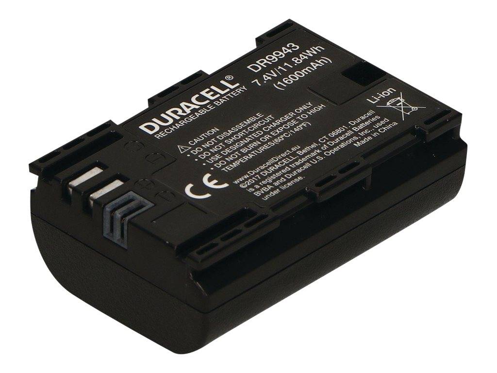 Duracell DR9943 - Batterie - Li-Ion - 1400 mAh - für Z-Cam E2C; Blackmagic Micro