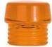 Wiha 26616 Schlagkopf, orange transparent für Safety Schonhammer (26616)