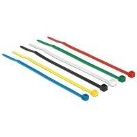 Delock Kabelbinder farbig L 100 x B 2,5 mm 100 Stück (18627)