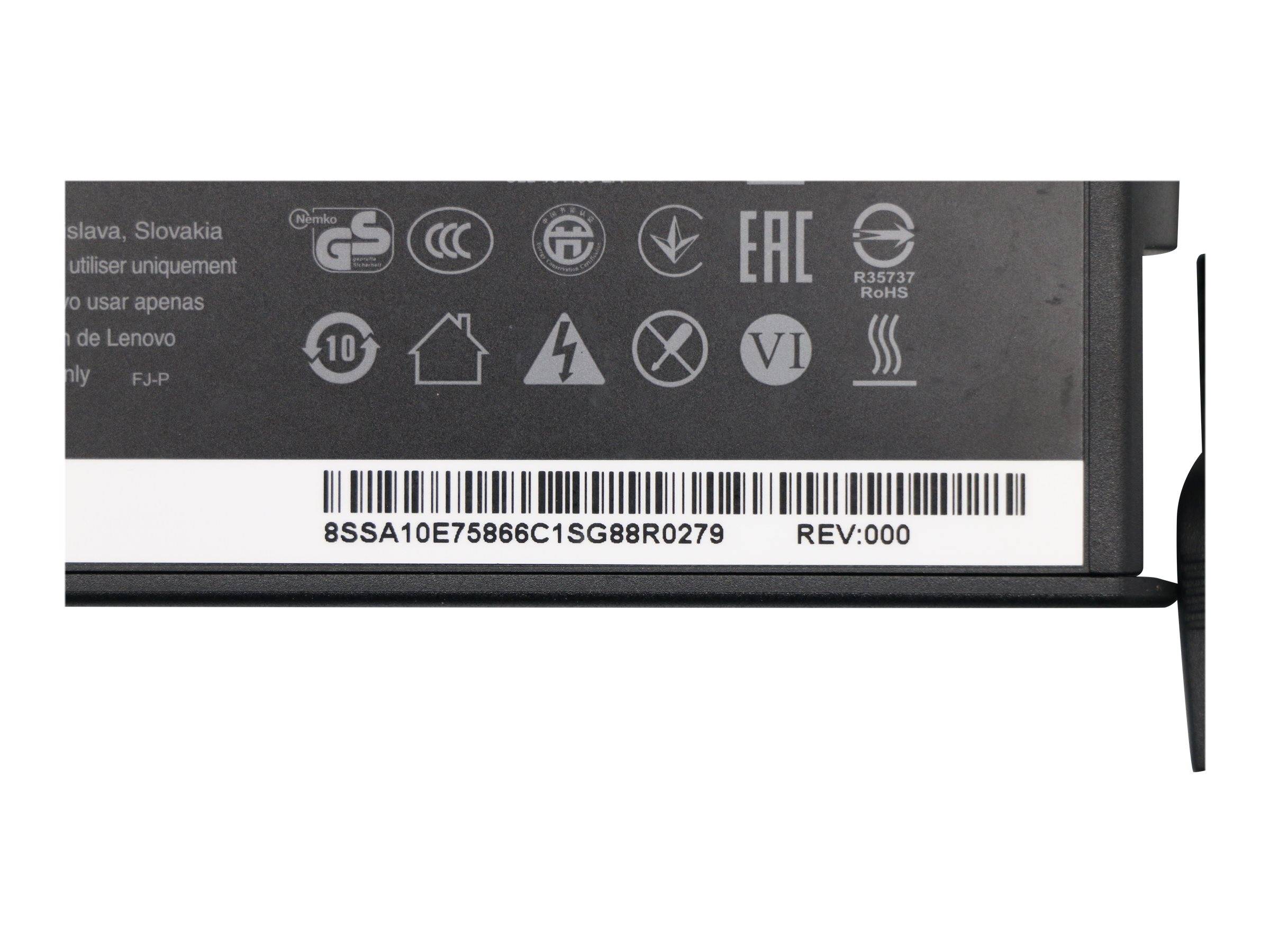 LENOVO - Chicony ADL135SCC3A - Netzteil - Wechselstrom 100-240 V