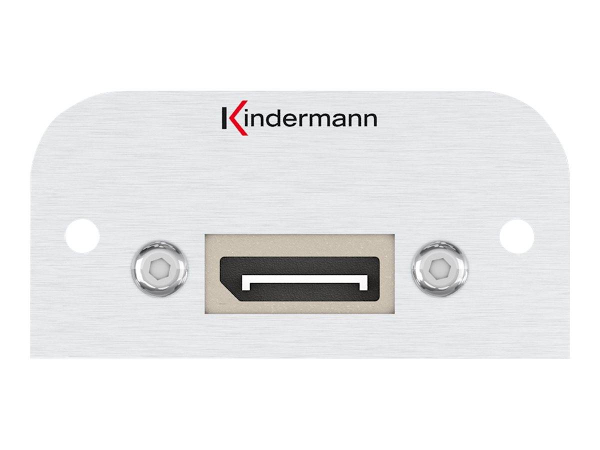 Kindermann Konnect 54 alu - Modulares Faceplate-Snap-In