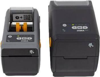 Zebra ZD411, 8 Punkte/mm (203dpi), RTC, EPLII, ZPLII, USB, USB-Host, BT, WLAN Etikettendrucker, Thermodirekt, Auflösung: