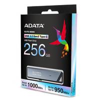 ADATA UE800 - USB-Flash-Laufwerk - 256 GB - USB-C 3.2 Gen 2 - Silber