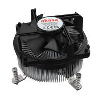 Akasa AK-CC6608BP01 Low Profile CPU-Kuehler - Sockel LGA 1700 63.2 mm Höhe - CPU-Kühler - Intel Sockel 1700 (Core i)