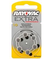 RAYOVAC - Aid 10 - Hörgeraetebatterie Zink-Luft 5.8x3.5 mm Aid 10 6er-Pack - Batterie - 105 mAh